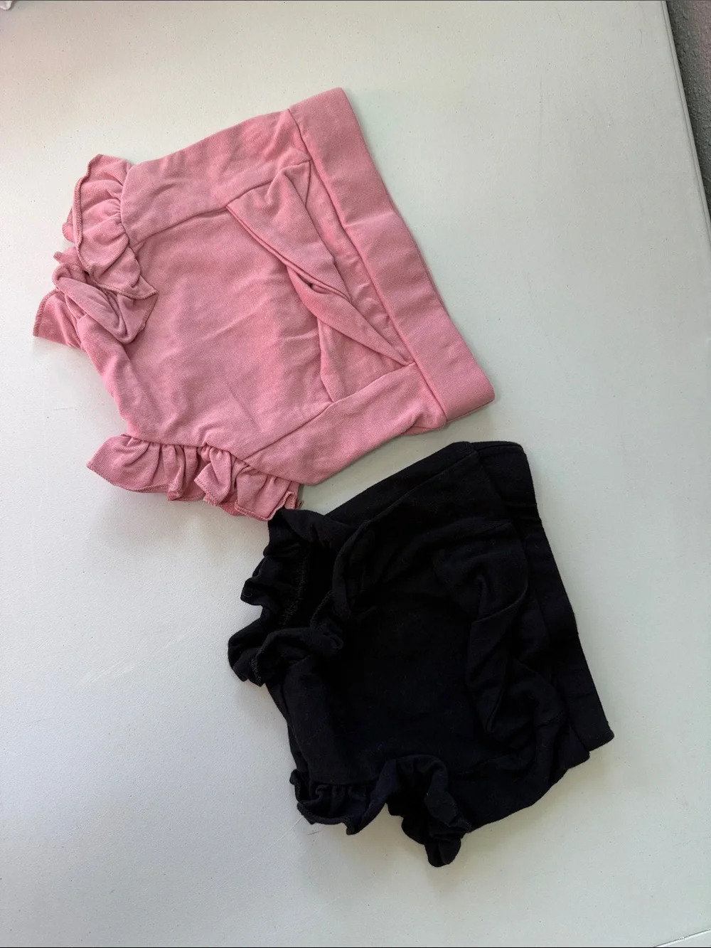 Bizzy Izzy’s Ruffle Bloomers - Pink & Black